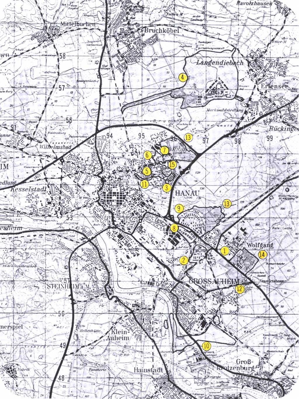 Usareur Cities Hanau